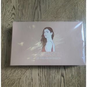 DIY Eyelash Extension, Glue Bonded Band Individual Lash 24 Clusters 12mm, 14mm